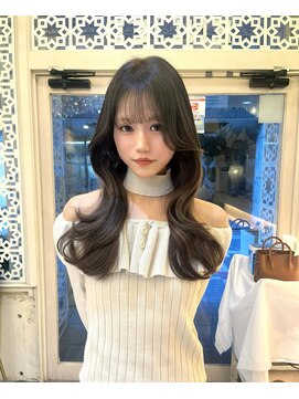 エンリエド(ENLIED) エクステ オリーブベージュ 韓国風スタイル