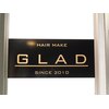 ヘアメイク グラッド(HAIR MAKE GLAD)のお店ロゴ