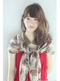 片耳かけお出かけアレンジ