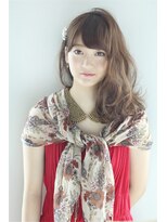 片耳かけお出かけアレンジ