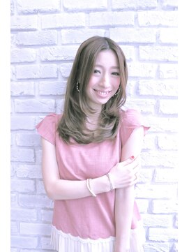 ノーラン(NoLan) セミロング王道ナチュラルワンカールスタイル