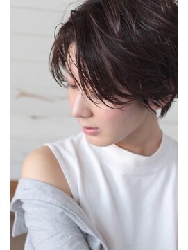 ヘアーアンドメイク フォルス(HAIR&MAKE FORS) 【FORS】西田ゆか　束感がポイント＊うざバングショート