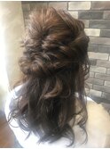 カジュアルふわふわ☆ハーフスタイル