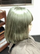 ヘアーサロン デペント(HAIR SALON Depend)&nbsp;ホワイトパール×ボブ