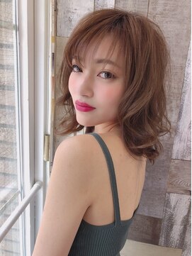 ヘアー アンド ビューティー ザ エフ 西尾店(Hair Beauty the F) 【the F 】大人かわいいシルエットロブ☆