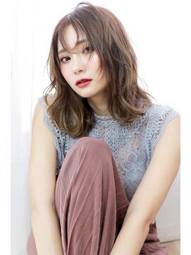 ラフィス ヘアー アーク 高槻店(La fith hair arc) 【La fith】 トレンド×ミディアムスタイル