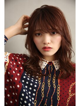 ネオリーブ シュシュ 神保町店(Neolive susu) ボルトーブラウンヘアカラー