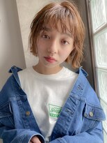 エンクス(enx)&nbsp;外ハネ ミニボブ×パーマ