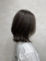 ピカソガーデン(PICASSO GARDEN)&nbsp;白髪染め×ハイライト×ミディアム