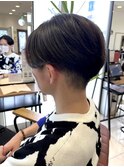 ショートセンターパート