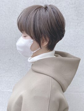 モリオフロムロンドン 松戸店(Morio from London) 【松戸　ムラマツ】大人ショートボブハイライトベージュ