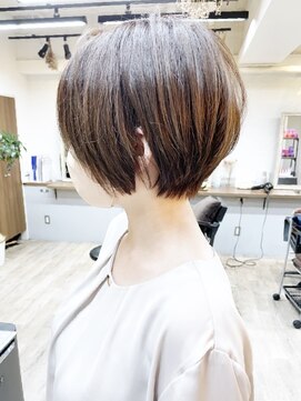 ニット 銀座(knit) 《knit銀座》大人可愛い20代30代40代ショートボブ丸み前下がり