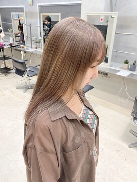 テトヘアー(teto hair) まろやかミルクティーベージュ　くすみベージュ