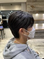 おしゃれショートサイドパートカルマヘア