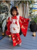 七五三☆三歳ボブスタイル