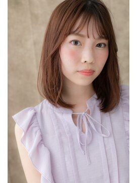 カバーヘア ブリス 戸田公園西口店(COVER HAIR bliss) □ミルクチョコレートタイトストレート306戸田公園20代30代40代