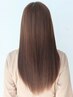【長持ち☆】カット+ピュアオイルストレート+2stepトリートメント¥13000