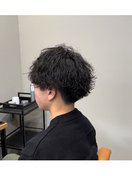 マーレ 宇部高校前店(MARE) マッシュ×波巻きツイスパ