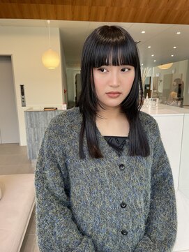 ローレンアオ(LOREN AO) 【LOREN AO】レイヤーカット/フェイスレイヤー/ぷつっとカット