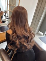 アオゾラヘアー 本店(AOZORA HAIR) 艶髪×ブラウンベージュ