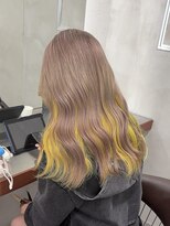 ニコ トウキョウ 渋谷(nico TOKYO)&nbsp;ミルクティーベージュ/髪質改善/ダブルカラー/ケアブリーチ/20代