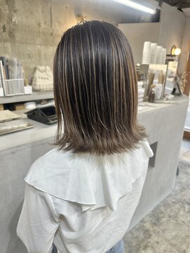 エタ(eta) 【eta】バレイヤージュ×レイヤーボブ /金井