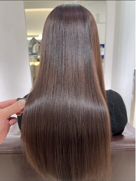 エアー 銀座タワー(AIR) プレミアムケアカラー/髪質改善/美髪/明るい白髪染め【榛葉】