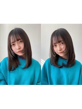《髪質改善/ヘアケア》髪質改善もデザインカットも両立したい!小顔効果＆可愛さ大幅UP!【広瀬通駅徒歩1分】