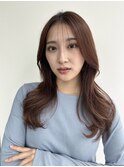 韓国ロング×くびれヘア*フェイスレイヤーカット*白髪染めOK