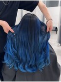 今流行りの海外風バレイヤージュ