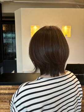 ヴァン カウンシル 王子(VAN COUNCIL) くびレイヤー×秋冬カラー 髪質改善/艶髪/レイヤーカット#1