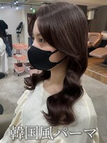 アミー 銀座(Ammy)&nbsp;韓国風パーマ/コテ巻き風パーマ/韓国ヘア/レイヤーカット