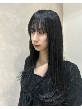 リラス 博多(rilas) 美髪のススメ/レイヤー×ブルーブラック