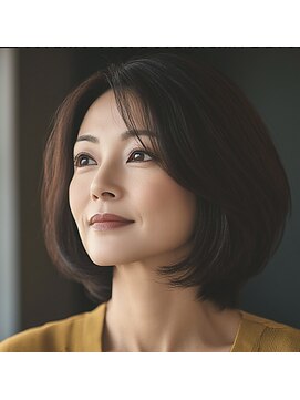 フラッグ(flag) 大人ショートボブ