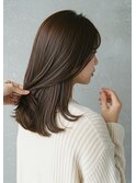 30代40代50代艶髪ミディアム髪質改善酸性ストレート縮毛矯正