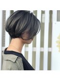(ダークグレージュ)ショート