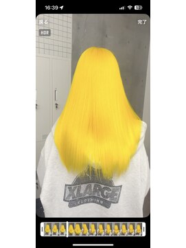モニカ 原宿店(MONIQA) イエローカラー