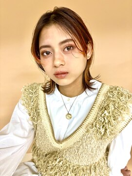 ピークアブー アヴェダ 池袋東武(PEEK-A-BOO AVEDA) オレンジミディー