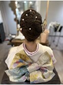 和装アレンジアップヘアセット