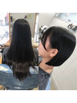 リル おもろまち店(Lille) Lille那覇おもろまち/／ボブ/髪質改善/10代/20代黒髪でも◎