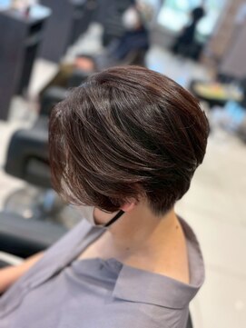 アース 南福島店(HAIR&MAKE EARTH) ツーブロック×ハンサムショート