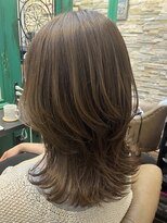 ヘアーラウンジ アンフィ 井土ヶ谷(Hair Lounge Anphi)&nbsp;くびれレイヤー♪くびれウルフ