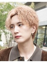 オーシャントーキョー 心斎橋(OCEAN TOKYO WEST)&nbsp;波巻きパーマツイストスパイラルパーマセンターパートウルフ