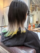 ブランシュ(Blanche)&nbsp;インナーカラー/エンドカラー/イエロー/グリーン