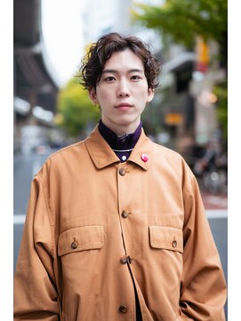 ボンド 三軒茶屋(Bond) 柔らかセンターパート×こなれパーマ◎三軒茶屋 RYUKI パーマ