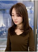 SOGAME レイヤー/髪質改善/赤み消しブラウン/透明感カラー