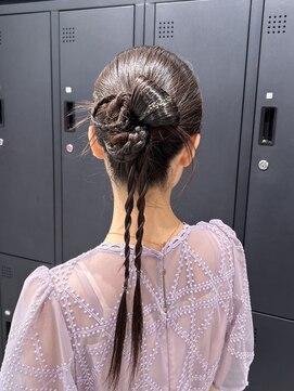 シャルムバイケンジ(Charm.by KENJE) 【タイトアレンジ】つやっとタイトなカチモリスタイル