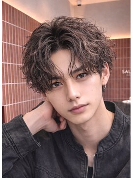 サロウィン 倉敷店(SALOWIN) 毛流れニュアンスパーマ4/メンズ/メンズカット/ツイストパーマ