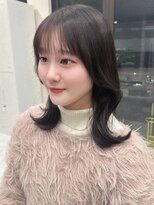 ノエラ(NOELA) グレーで暗髪でも透明感MAX!!