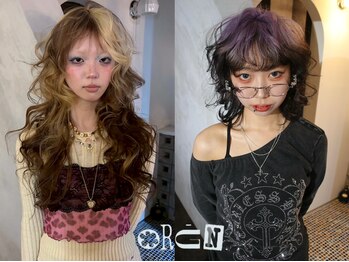 オルン(ORGN.)の写真/【大須/上前津】1人1人のこだわりのスタイルを提案。考え尽くされたデザインで周りと違ったヘアカラーを。